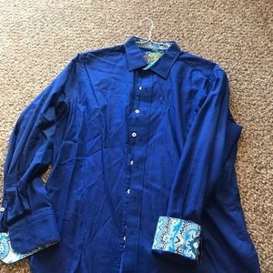 Robert Graham designer dress shirt